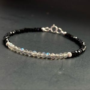 Labradorite Bracelet Sterling Silver For Women